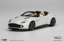 Aston Martin Vanquish Zagato Speedster Escaping White  1:18 Scale TSM TS0229