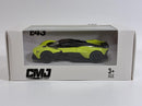 Aston Martin Valkyrie Lime Green 1:43 Scale CMJ Diecast DC143AMVKLG