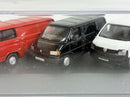 Volkswagen VW Van 5 Piece Set T1 T2 T3 T4 T5 1:76 Scale Oxford 76SET66