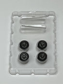 BNDS Custom Wheel Parts Wheel and Tyre Set Gunmetal Grey 1:64 MOT Hobby BC26403SGM
