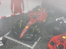 Ferrari Racing F1 4 Car Set Leclerc #16 Sainz #55 1:43 Scale Bburago 36848