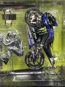 Valentino Rossi and Lewis Hamilton Yamaha YZR Valencia 2019 1:12 Minichamps 122194446