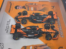 McLaren MCL38 Norris #4 and Piastri #81 2 Car Set 1:43 Scale Bburago 38109