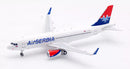 Air Serbia Airbus A320-232 YU-APO With Stand Map 1:200 Scale Inflight200 IF320JU0924