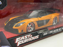 Fast and Furious Han Figure and 1995 Mazda RX-7 Widebody 1:24 Jada 253205002