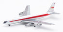 Trans World Airlines Twa Boeing 707-131B N86741 Polished With Stand 1:200 Scale Inflight200 IF701TW0823P