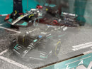 Mercedes AMG Petronas F1 4 Car Set Hamilton #44 Russell #63 1:43 Scale Bburago 38093