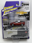 2012 Chevy Corvette Z06 with Tin Chase Model Burnt Orange with White Roof 1:64 JLCT009A