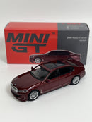 BMW Alpina B7 xDrive Aventurin Red RHD 1:64 Scale Mini GT MGT00693R