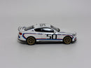 BMW 3.0 CSL White LHD 1:64 Scale Mini GT MGT00863L