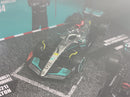Mercedes AMG Petronas F1 4 Car Set Hamilton #44 Russell #63 1:43 Scale Bburago 38093
