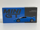 Bugatti EB110 Super Sport Blue Bugatti LHD 1:64 Scale Mini GT MGT00890L