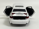 Audi A4 White LHD Light and Sound 1:32 Scale Tayumo 32140011