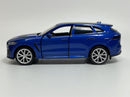 Jaguar F Pace Pull Back & Go Blue LHD 1:36 Scale Tayumo 36100028