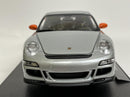 2007 Porsche 911 997 GT3 RS Silver 1:18 Scale Welly 18015s