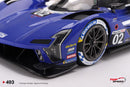 Cadillac V-Series.R No.02 Cadillac Racing 2023 IMSA Daytona 24 Hrs 1:18 Scale TSM TS0493