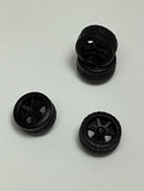 BNDS Custom Wheel Parts Wheel and Tyre Set Flat Black 1:64 MOT Hobby BC26401SFB