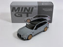 BMW M3 Competition Touring Brooklin Grey RHD 1:64 Scale Mini GT MGT00864R