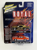 1966 Pontiac GTO and 1969 Pontiac GTO Royal Bobcat 1:64 Johnny Lightning JLPK013B