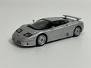 Bugatti EB1 10 GT Grigio Chiaro LHD 1:64 Scale Mini GT MGT00704L