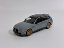 BMW M3 Competition Touring Brooklin Grey RHD 1:64 Scale Mini GT MGT00864R