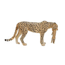 Cheetah Female With Cub Wildlife Toy Figure 13 cm Length Approx Mojo Fun 387167