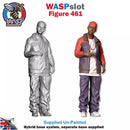 Trackside Unpainted Figures Scenery Display 4 x Young People Standing Set 144 New 1:32 Scale Wasp