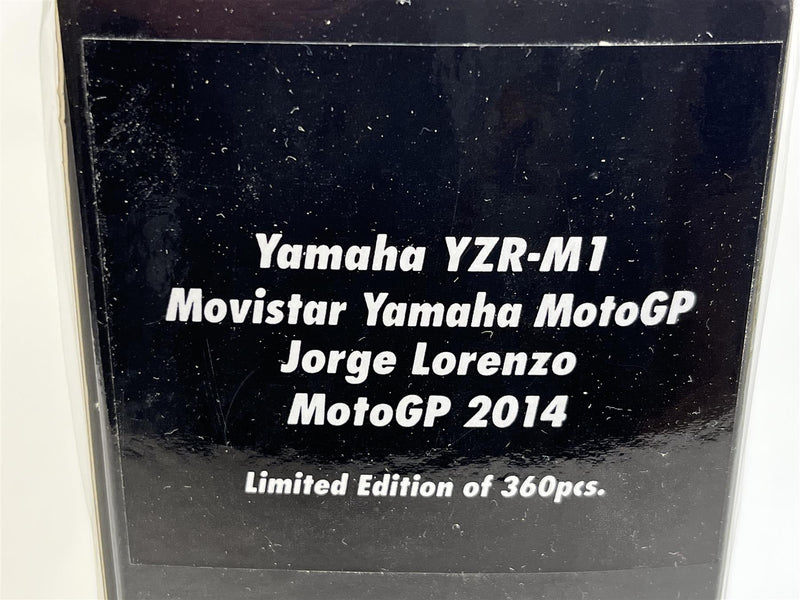 Jorge Lorenzo Yamaha YZR M1 Moviestar Yamaha MotoGP 2014 1:12 Minichamps 122143099