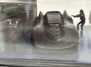 1989 Batman Batmobile Armour Mode With Figures 1:43 Scale Eaglemoss MagBAT1989armour