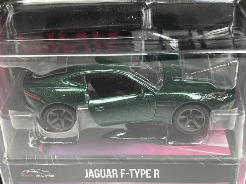 Jaguar F Type R Green 1:64 Scale Pink Slips Jada 213291000