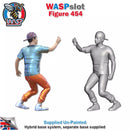 Trackside Unpainted Figures Scenery Display 3 x Graffiti artists Set 140 New 1:32 Scale Wasp