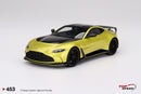 Aston Martin V12 Vantage Cosmopolitian Yellow 1:18 Scale TSM TS0453