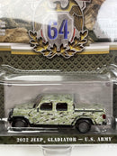 2022 Jeep Gladiator US Army 1:64 Scale Greenlight 61030F