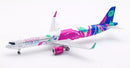 Wizz Air Malta Airbus A321-271NX 9H-WNM With Stand Map 1:200 Scale Inflight200 IF321W41224