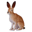 Brown Hare Wildlife Toy Figure 7 cm Height Approx Mojo Fun 381072