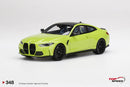 BMW M4 Competition G82 San Paulo Yellow 1:18 Scale TSM TS0348