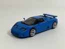 Bugatti EB110 Super Sport Blue Bugatti LHD 1:64 Scale Mini GT MGT00890L