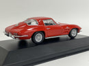 Chevrolet Corvette C2 Sting Ray Coupe 1963 Red 1:43 American Car Collection MAG PP01