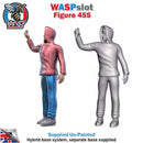 Trackside Unpainted Figures Scenery Display 3 x Graffiti artists Set 140 New 1:32 Scale Wasp