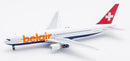 Belair Boeing 767-3Q8/ER HB-ISE With Stand 1:200 Scale Inflight200 IF763471223