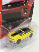 2013 Chevy Camero ZL1 Rally Yellow 1:64 Johnny Lightning JLMC030B