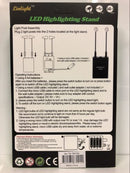 Bendable LED Light Stand Black Triple 9 7001BK NEW