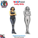 Letty Ortiz Fast and Furious Unpainted Figure 1:24 Scale Wasp LO 24