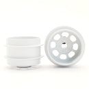Staffs Slot Cars Classic Alloy Wheels White Air Rim Deep Dish 15.8 x 10mm x 2 Staffs 174