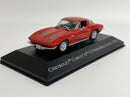 Chevrolet Corvette C2 Sting Ray Coupe 1963 Red 1:43 American Car Collection MAG PP01