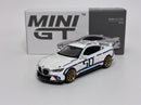BMW 3.0 CSL White LHD 1:64 Scale Mini GT MGT00863L