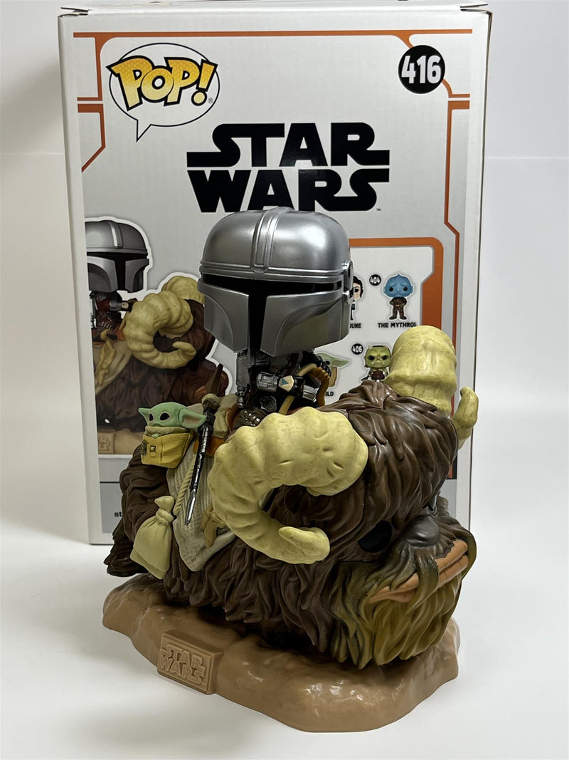 The Mandalorian and The Child on Bantha 416 Funko Pop 52373