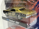 1966 Pontiac GTO and 1969 Pontiac GTO Royal Bobcat 1:64 Johnny Lightning JLPK013B