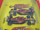 Ferrari Scuderiza SF-24 Leclerc #16 and Sainz #55 2 Car Set 1:43 Scale Bburago 36856