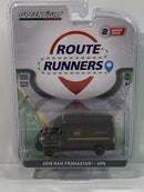 2018 ram promaster ups 1:64 scale greenlight 53020
